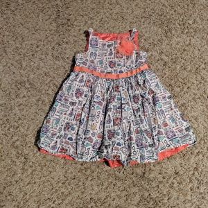Super cute dress with lace flower